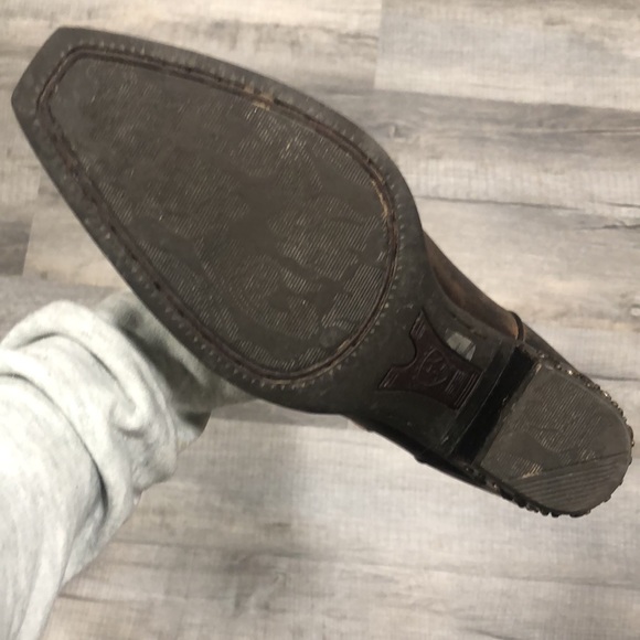 Snip toe Cowgirl Boots - Picture 6 of 7